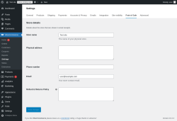 Page screenshot: WooCommerce → Settings → Point of Sale