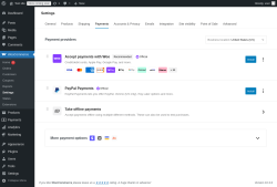 Page screenshot: Payments