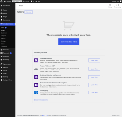 Page screenshot: WooCommerce &rarr; Orders
