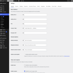 Page screenshot: WooCommerce &rarr; Settings