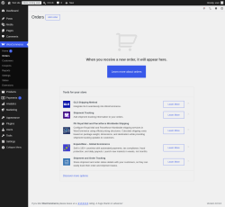 Page screenshot: WooCommerce &rarr; Orders