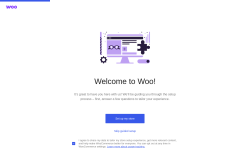 Page screenshot: Setup Wizard &lsaquo; WooCommerce &lsaquo; Test site