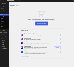 Page screenshot: WooCommerce &rarr; Orders