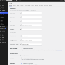 Page screenshot: Payments  &rarr; General