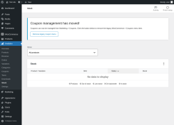Page screenshot: Analytics → Stock