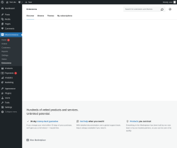 Page screenshot: WooCommerce &rarr; Extensions