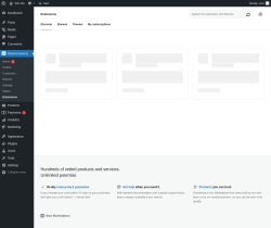 Page screenshot: WooCommerce &rarr; Extensions