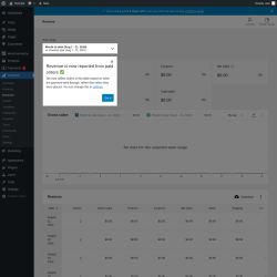 Page screenshot: Analytics &rarr; Revenue