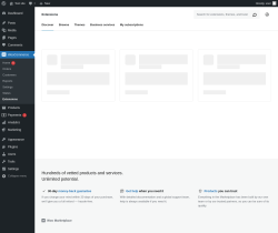 Page screenshot: WooCommerce &rarr; 