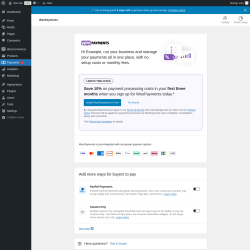Page screenshot: Payments 