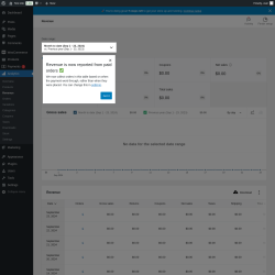 Page screenshot: Analytics &rarr; Revenue