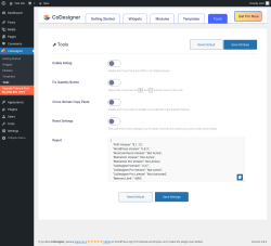 Page screenshot: CoDesigner → Tools