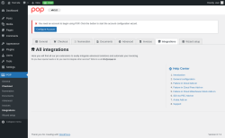 Page screenshot: POP &rarr; Integrations