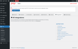 Page screenshot: POP &rarr; Integrations