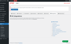 Page screenshot: POP &rarr; Integrations