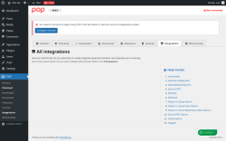 Page screenshot: POP &rarr; Integrations