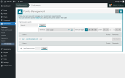 Page screenshot: MyRewards → Customers