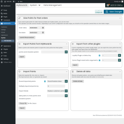 Page screenshot: MyRewards → System