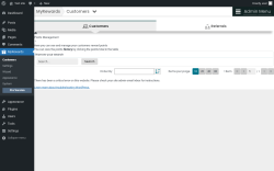Page screenshot: MyRewards → Customers
