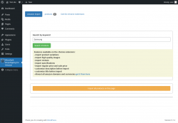 Page screenshot: Wooshark dropshipping for Amazon