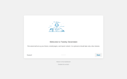 Page screenshot: Appearance &rarr; Woostify Sites Library
