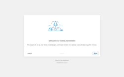 Page screenshot: Appearance &rarr; Woostify Sites Library