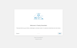 Page screenshot: Appearance &rarr; Woostify Sites Library