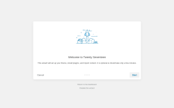 Page screenshot: Appearance &rarr; Woostify Sites Library