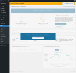Page screenshot: Wordfence 