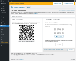 Page screenshot: Wordfence  → Login Security