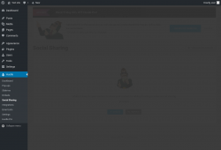 Page screenshot: Hustle &rarr; Social Sharing