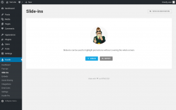 Page screenshot: Hustle &rarr; Slide-ins