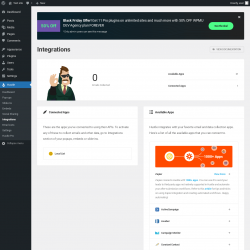 Page screenshot: Hustle &rarr; Integrations