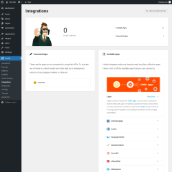 Page screenshot: Hustle &rarr; Integrations