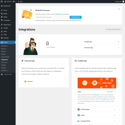 Page screenshot: Hustle &rarr; Integrations