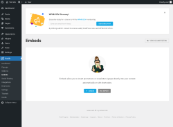 Page screenshot: Hustle &rarr; Embeds