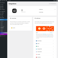Page screenshot: Hustle &rarr; Integrations
