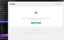 Page screenshot: Hustle &rarr; Embeds