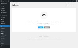 Page screenshot: Hustle &rarr; Embeds