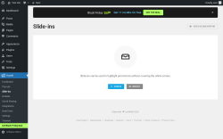 Page screenshot: Hustle → Slide-ins