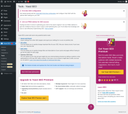Page screenshot: Yoast SEO  → Tools