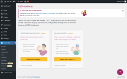 Page screenshot: Yoast SEO  → Workouts 