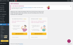Page screenshot: Yoast SEO  → Workouts 