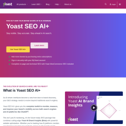 Page screenshot: Yoast SEO  → Brand Insights 