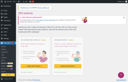 Page screenshot: Yoast SEO  → Workouts 