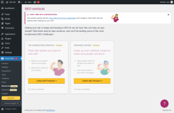 Page screenshot: Yoast SEO  &rarr; Workouts 