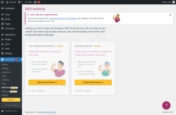 Page screenshot: Yoast SEO  &rarr; Workouts 