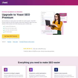 Page screenshot: Yoast SEO  &rarr; Upgrade 