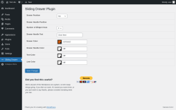 Page screenshot: Sliding Drawer