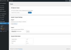 Page screenshot: Geo Blocker &rarr; Tools